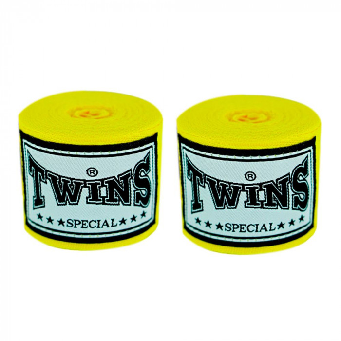 Боксёрские бинты Twins Special CH5 yellow