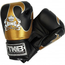Боксерские перчатки Top King Boxing Empower Black Gold 10 oz