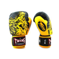 Боксерские перчатки Twins Special FBGVL50 yellow 16 oz