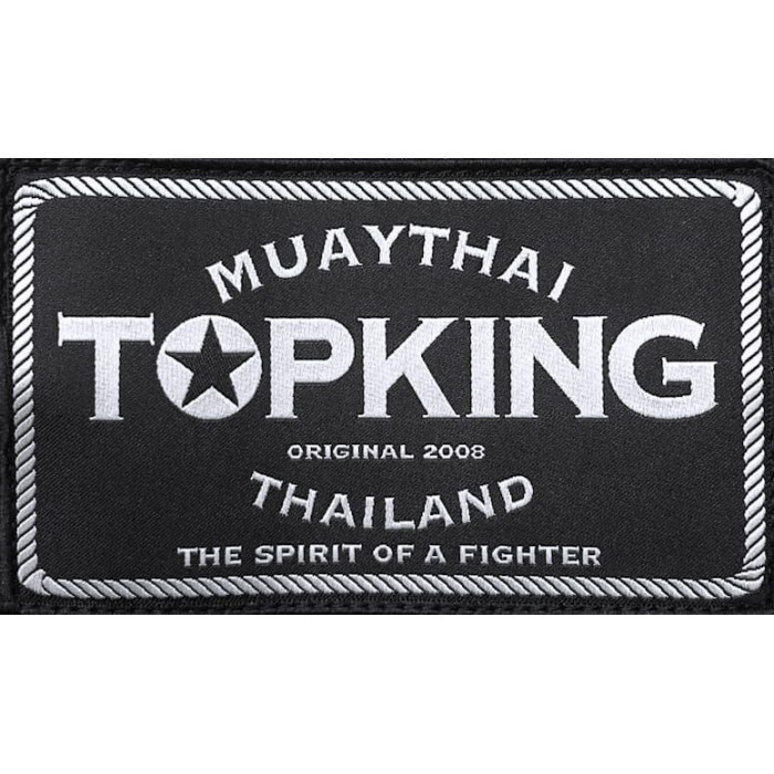 Боксерский шлем Top King Gold / White Snake Edition Head Guard L