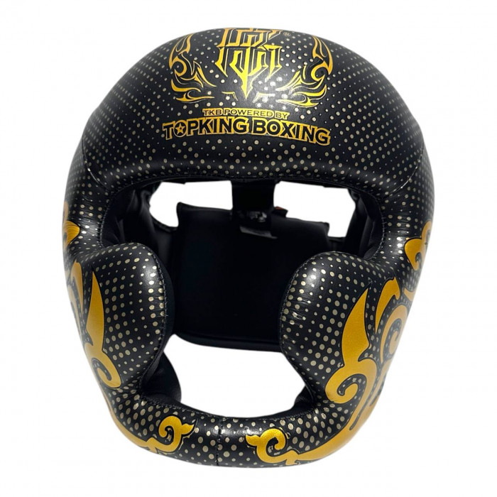 Боксерский шлем Top King Kanok black L