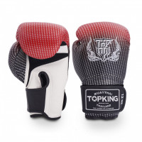 Боксерские перчатки Top King Boxing SUPER AIR STAR red 10 oz