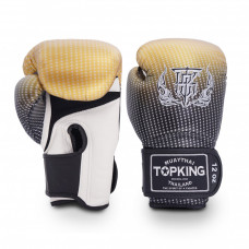 Боксерские перчатки Top King Boxing SUPER AIR STAR gold 14 oz