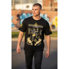 Футболка Тайский бокс Gold Shirts N1 S