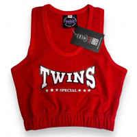 Женский Топ для тайского бокса Twins Special TSB-3 red XL