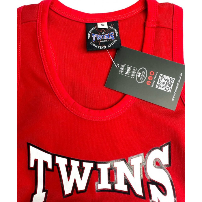 Женский Топ для тайского бокса Twins Special TSB-3 red XL