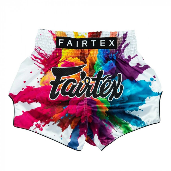 Шорты для бокса Fairtex BS1939 Funcy Soul white - XL