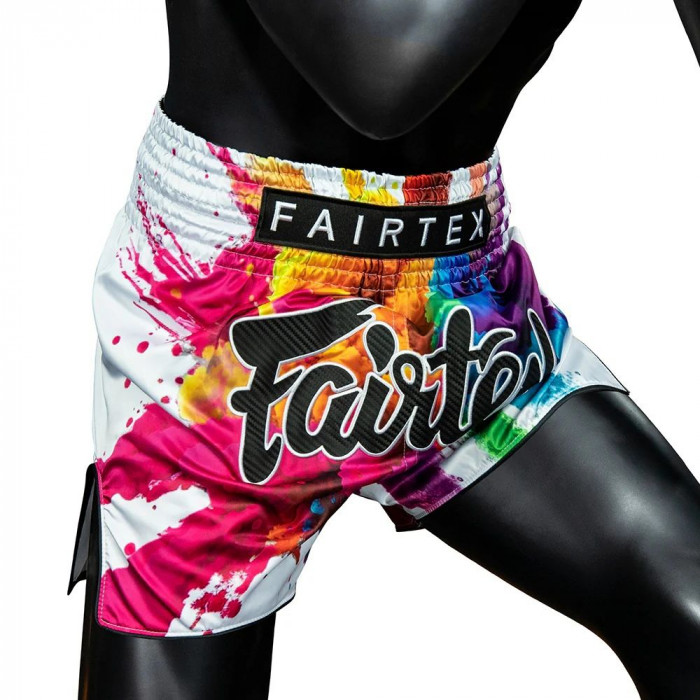 Шорты для бокса Fairtex BS1939 Funcy Soul white - XL