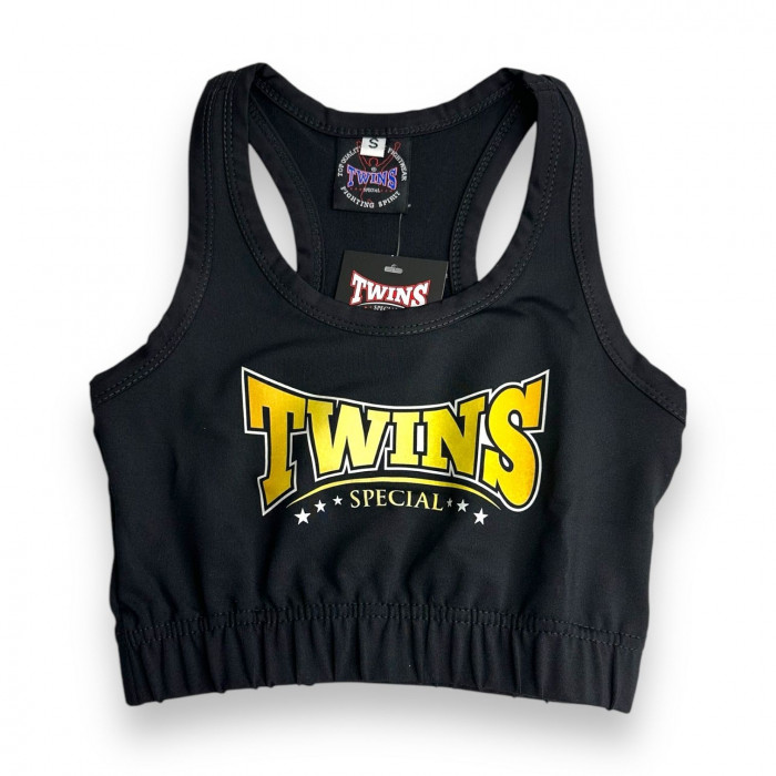 Женский Топ для тайского бокса Twins Special TSB-3 black XL
