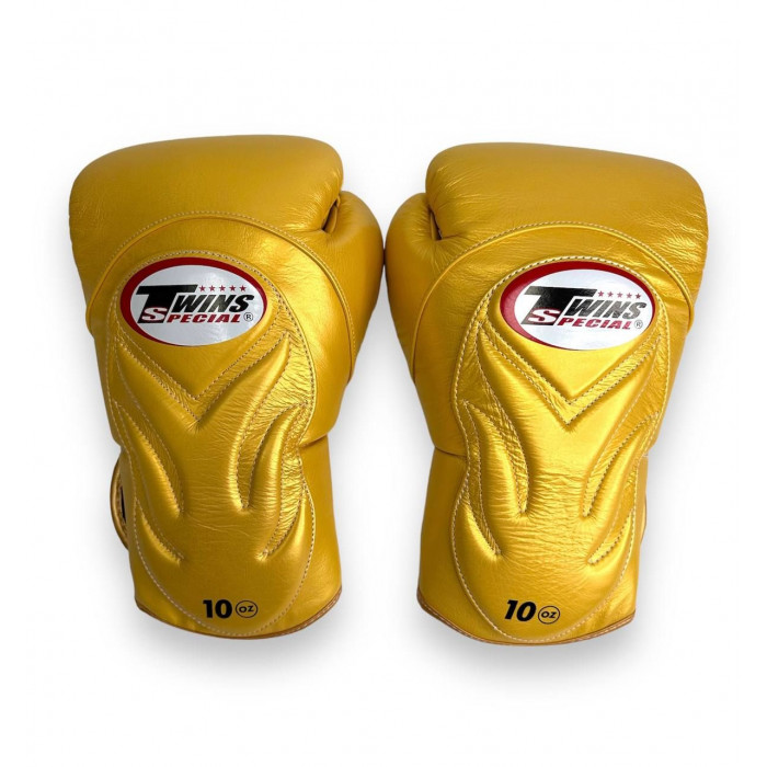 Боксерские перчатки Twins Special BGVL6 gold 16 oz