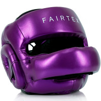Шлем с бампером Fairtex HG17 violet M