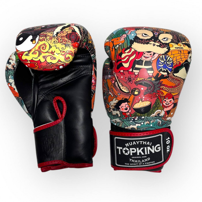 Боксёрские перчатки Top King TKBGCT-2C2 black 10 oz