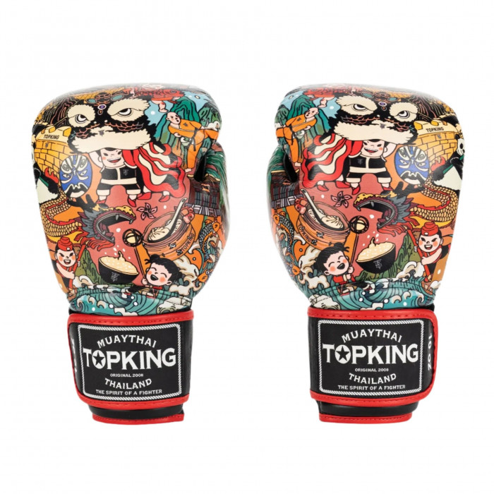 Боксёрские перчатки Top King TKBGCT-2C2 black 12 oz