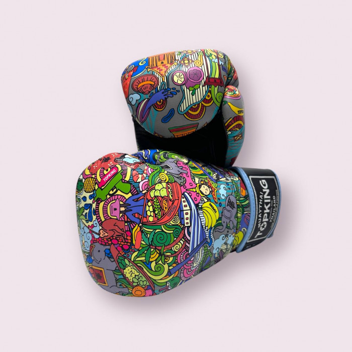 Боксерские перчатки Top King TKBGCT-2T2 Thailand Culture 16 oz