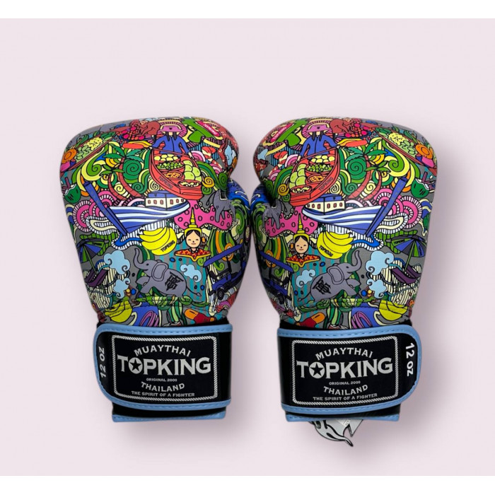 Боксерские перчатки Top King TKBGCT-2T2 Thailand Culture 16 oz