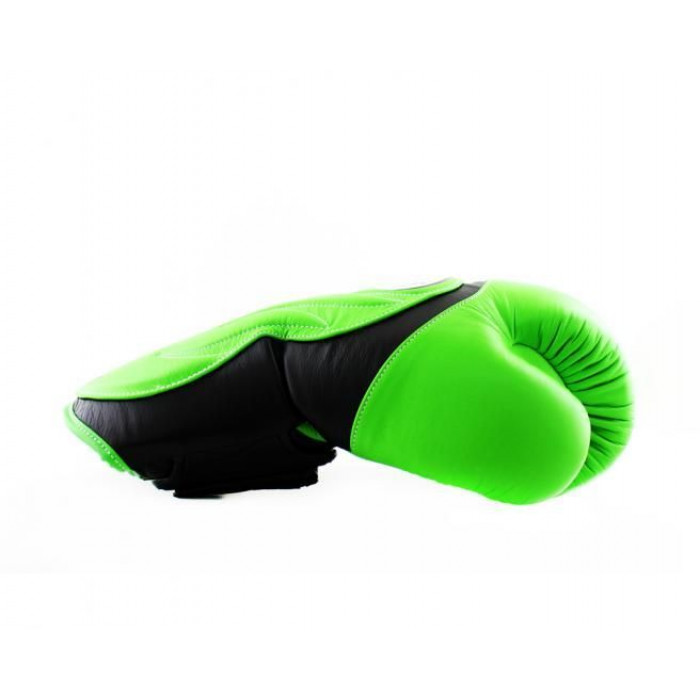 Боксерские перчатки BGVL6 black-green 12 oz