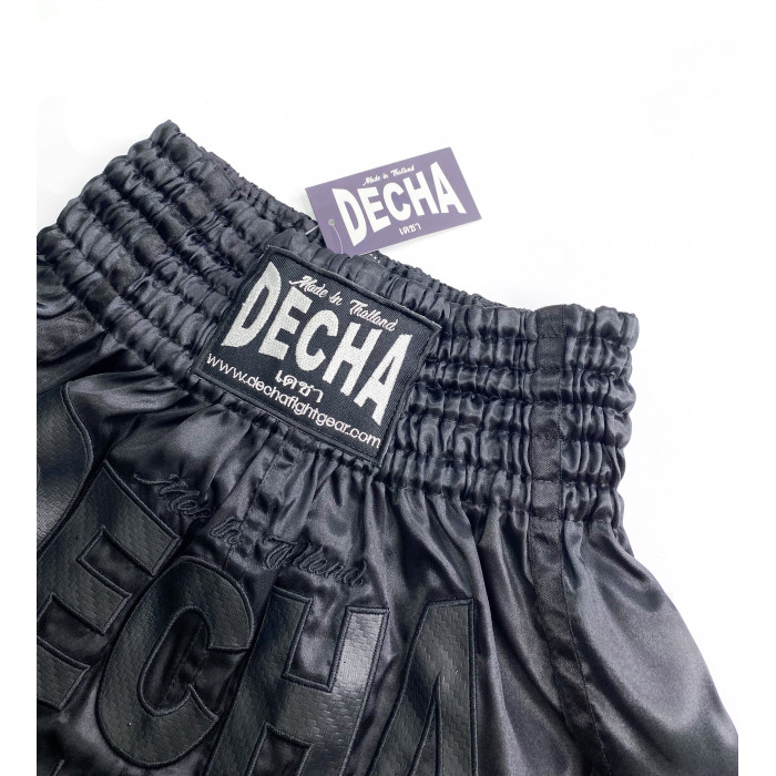 Шорты для тайского бокса Decha черный M