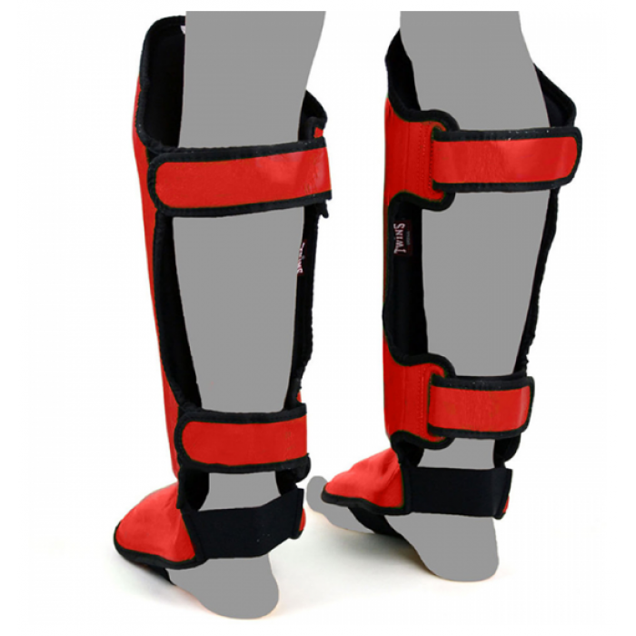 Защита голени Twins SGL10 red L