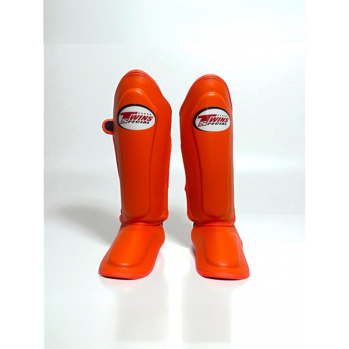 Защита голени Twins SGL10 orange XL