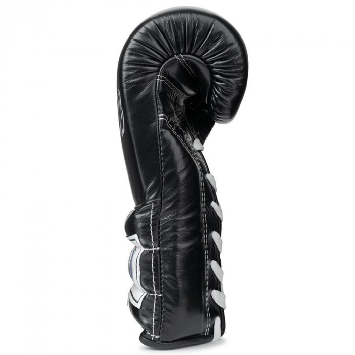 Боксерские перчатки на шнурке Fairtex BGL7 black 14 oz