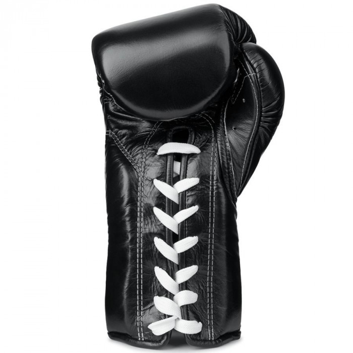 Боксерские перчатки на шнурке Fairtex BGL7 black 12 oz