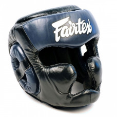 Шлем Fairtex HG13 black blue (Full Head) XL