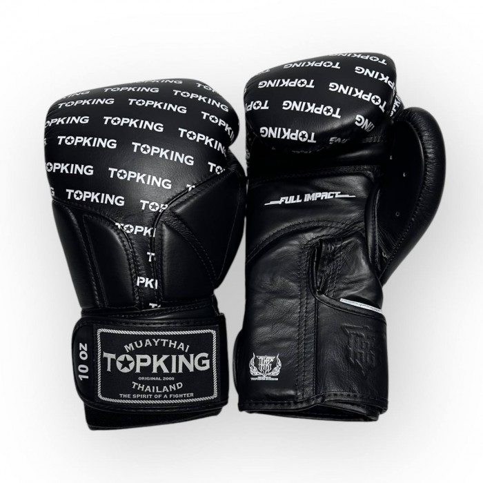 Боксёрские перчатки Top King TKBGFI black black 16 oz