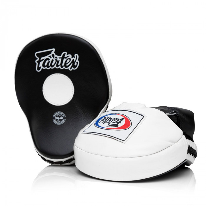 Лапы для бокса Fairtex FMV9 black-white