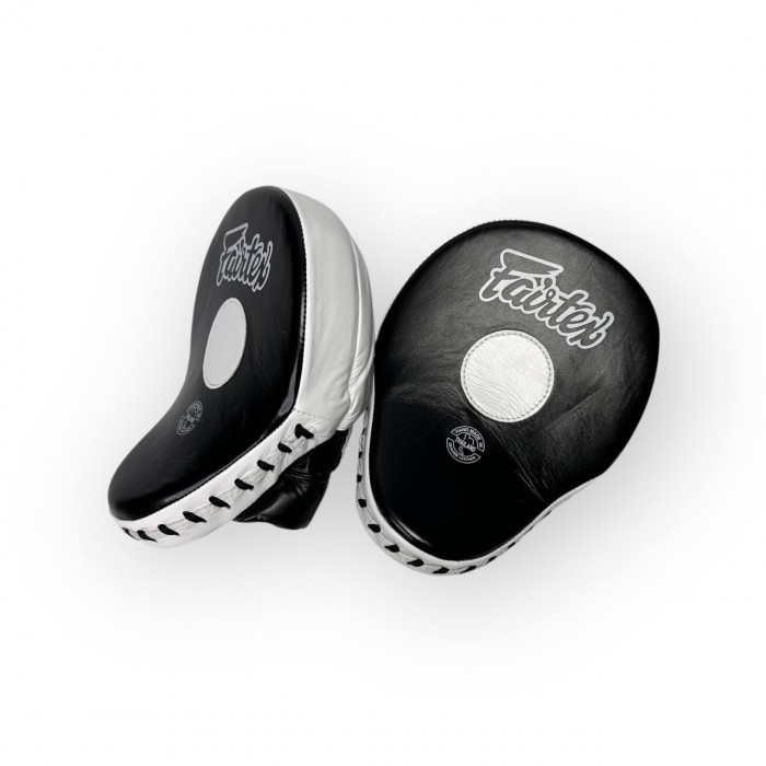 Лапы для бокса Fairtex FMV9 black-white