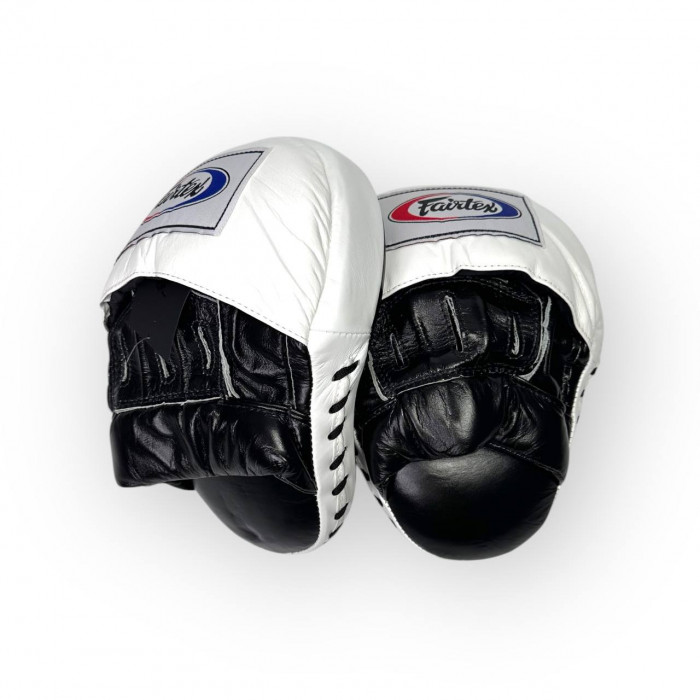 Лапы для бокса Fairtex FMV9 black-white