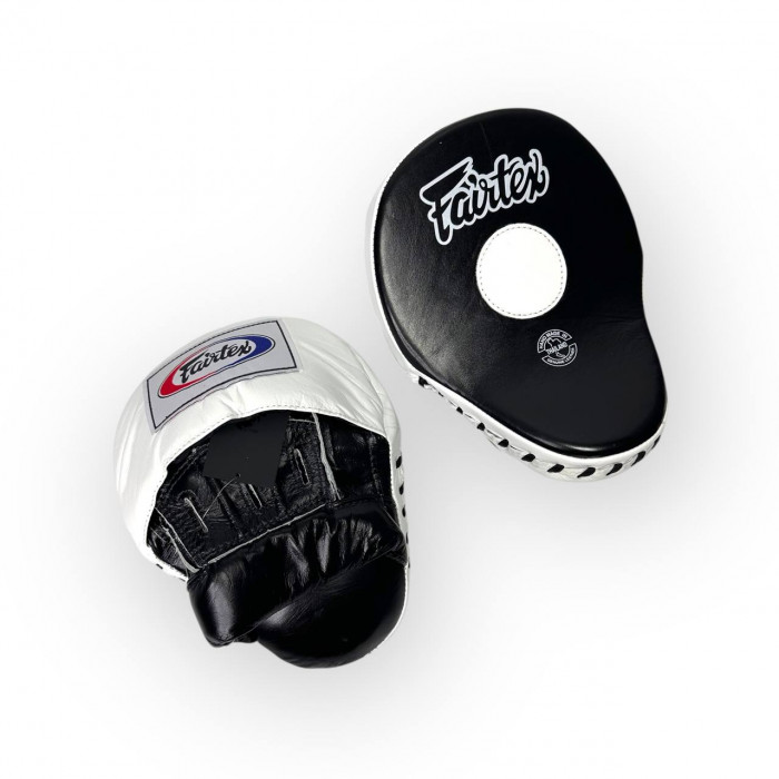 Лапы для бокса Fairtex FMV9 black-white