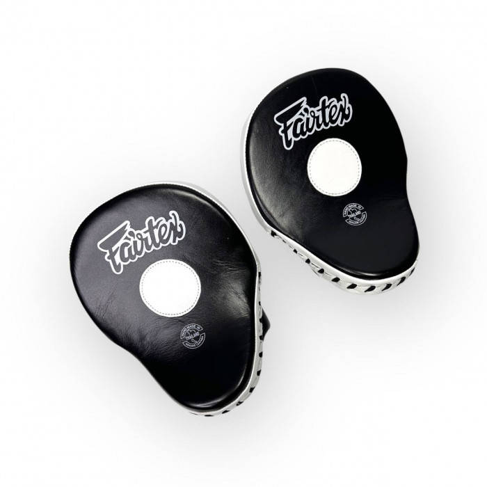Лапы для бокса Fairtex FMV9 black-white