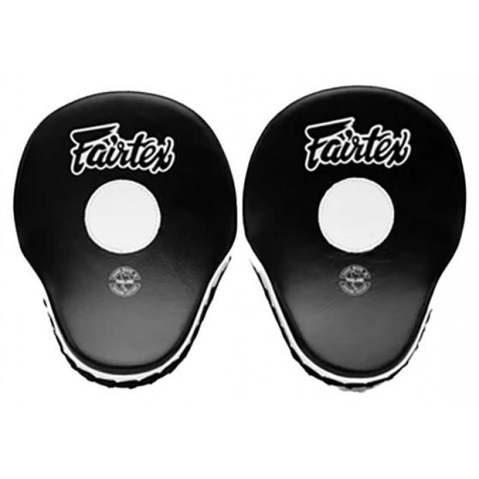 Лапы для бокса Fairtex FMV9 black-white
