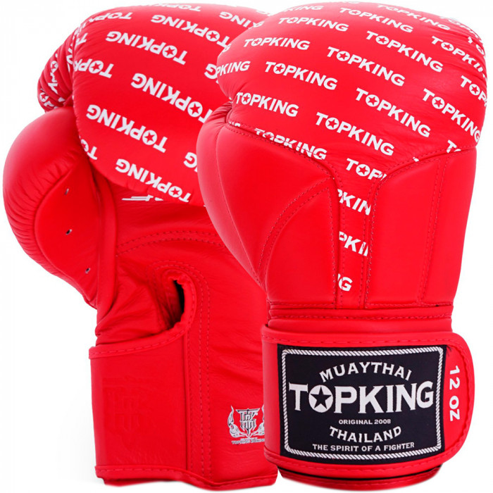 Боксёрские перчатки Top King TKBGFI red red 12 oz