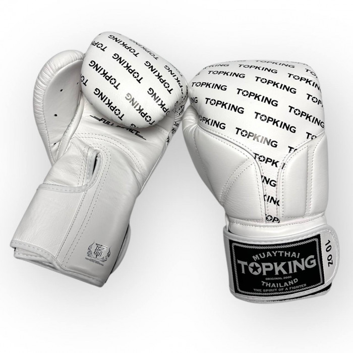 Боксёрские перчатки Top King TKBGFI white white 12 oz