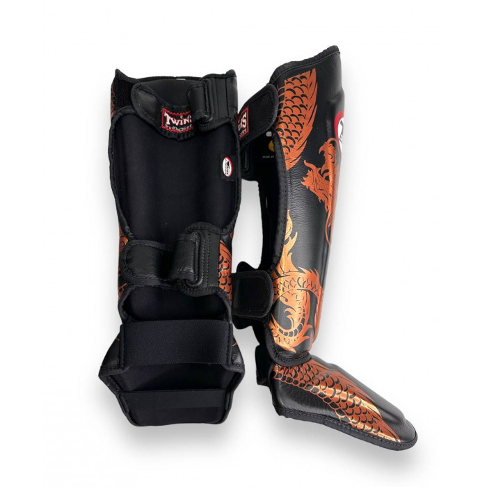 Защита голени Twins Special FSGL10-49 black brown - M