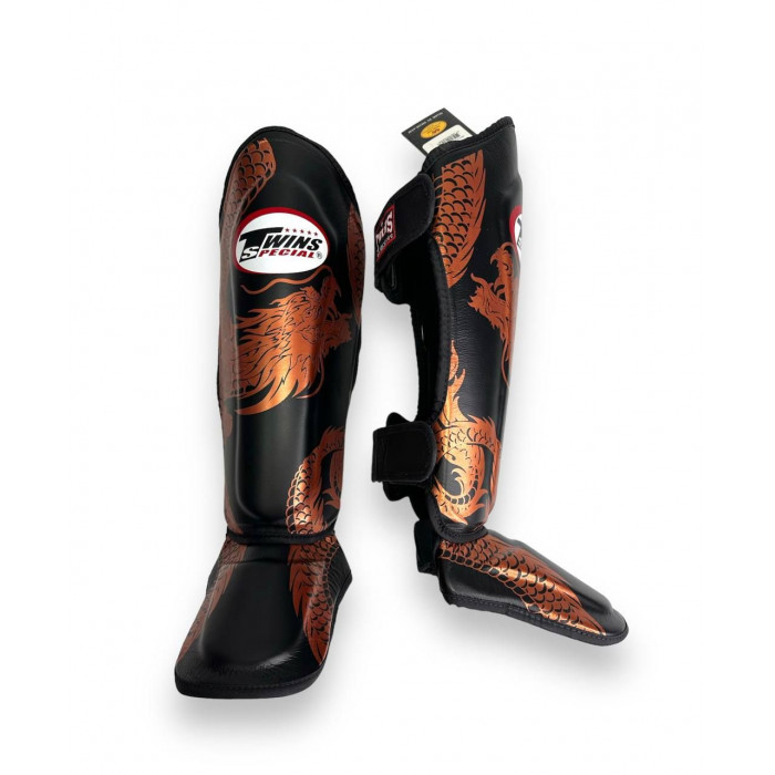 Защита голени Twins Special FSGL10-49 black brown - S