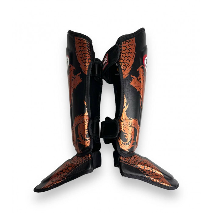 Защита голени Twins Special FSGL10-49 black brown - S