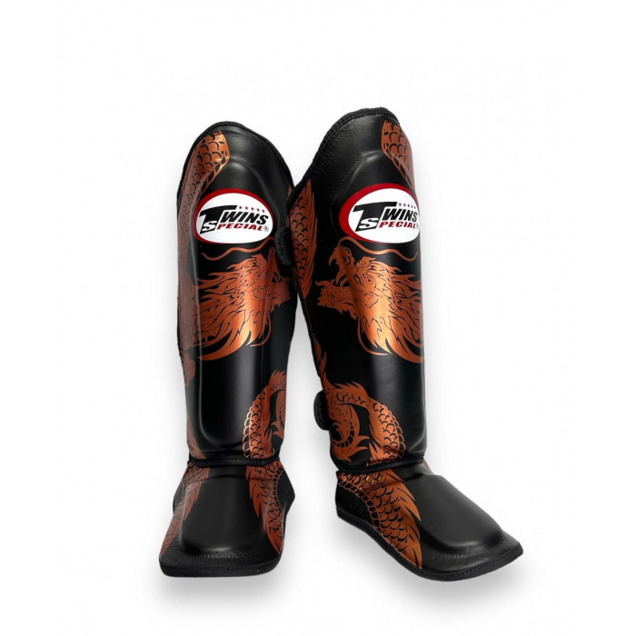 Защита голени Twins Special FSGL10-49 black brown - S