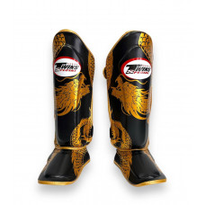 Защита голени Twins Special FSGL10-49 black gold - L