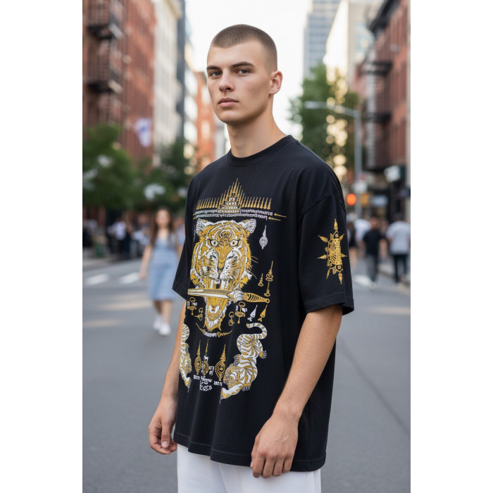 Футболка Тайский бокс Gold Tiger S