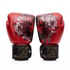 Боксерские премиальные перчатки Fairtex GOLDEN JUBILEE 14 oz
