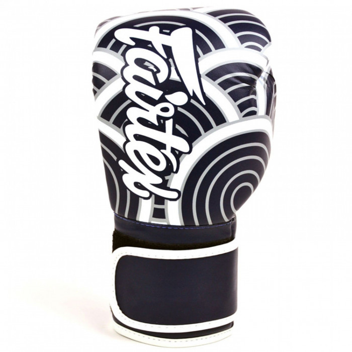 Боксерские перчатки Fairtex BGV14 Japanese blue 10 oz