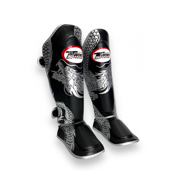 Защита голени Twins Special FSGL10-49 black silver - XL
