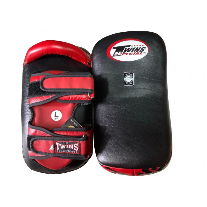 Пэды Twins Special KPL 12 черные-красные - L