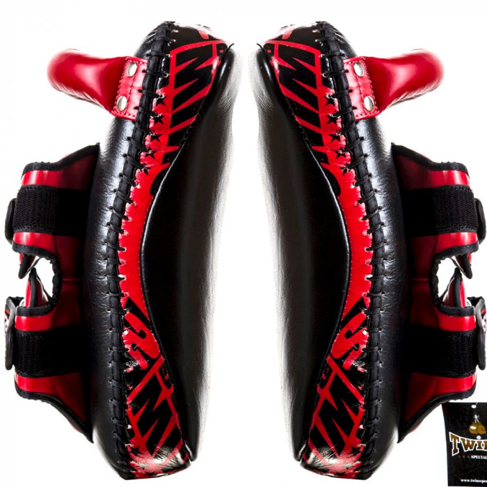 Пэды Twins Special KPL 12 черные-красные - M