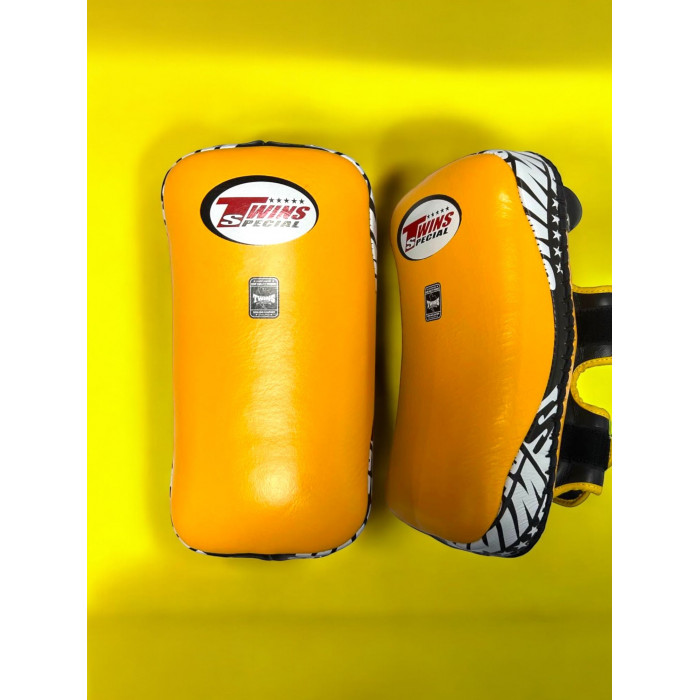Тайские пэды Twins Special KPL12 желтый - L
