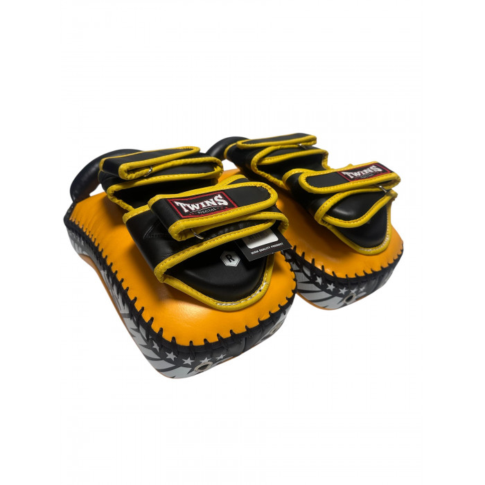 Тайские пэды Twins Special KPL12 желтый - L