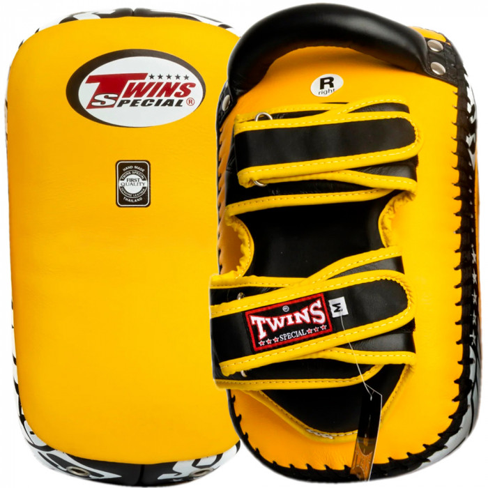 Тайские пэды Twins Special KPL12 желтый - L
