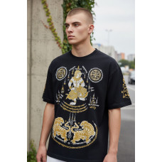 Футболка Тайский бокс Hanuman Gold L